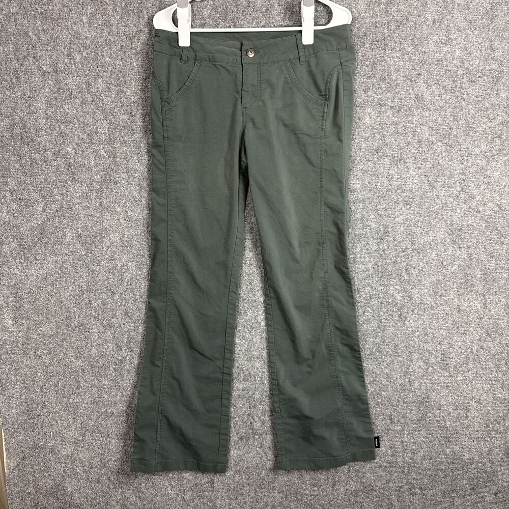 Prana Pants Womens Size 0 Green  Outdoors Straight Casual Streetwear Nature